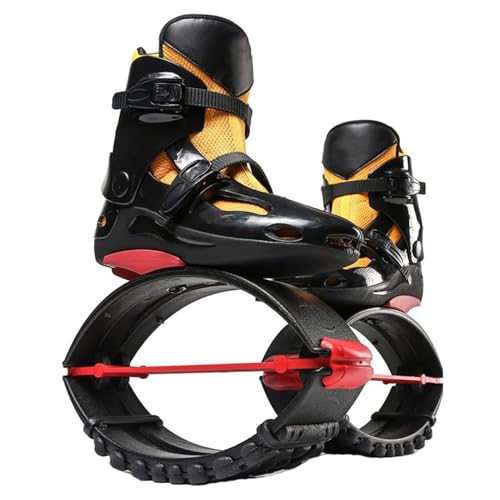 ARHEORMUH Kangaroo Jumps Shoes Black Yellow Jumping Shoes, 35-37 EU Indoor Outdoor Antigravity Moon Shoes Low Impact Rebound Boots ARHEORMUH Kangaroo Jumps Shoes Black Yellow Jumping Shoes, 35-37 EU Indoor Outdoor Antigravity Moon Shoes Low Impact Rebound Boots
