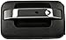 Dorman 97680 Rear Driver Side Exterior Door Handle Compatible with Select Ford/Lincoln Models, Black; Chrome