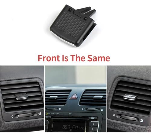Rejilla de ventilación de aire para reparar el flujo interior en Golf 5 y Jetta MK5 4