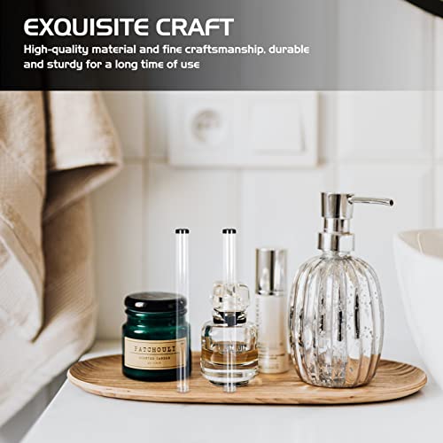 Cabilock 6Pcs Incense Canister Acrylic Tubes Incense Stick Storage Tube Incense Tubes Acrylic Vial Storage Jar Food Storage Container 20G #TOP6