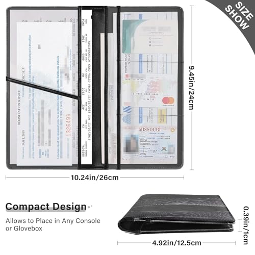 Organizador para Documentos de Cuero miniatura 3