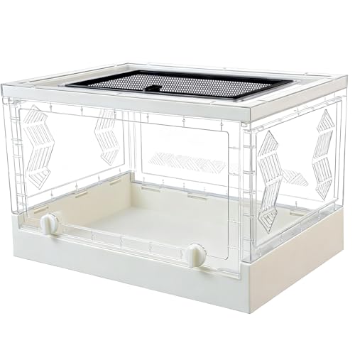 LURMMUE �܂肽���ݎ�঒��ރe�����E�� 17�C���` × 12�C���` × 10�C���` ? �|�[�^�u���N���A�����n�^���N �t�����g�I�[�v�j���O�h�A&�x���`���[�V�����t�� �������A�g�J�Q�A�w�r�A�J���A�N���A�����ނ̊ȒP�ȑg�ݗ���