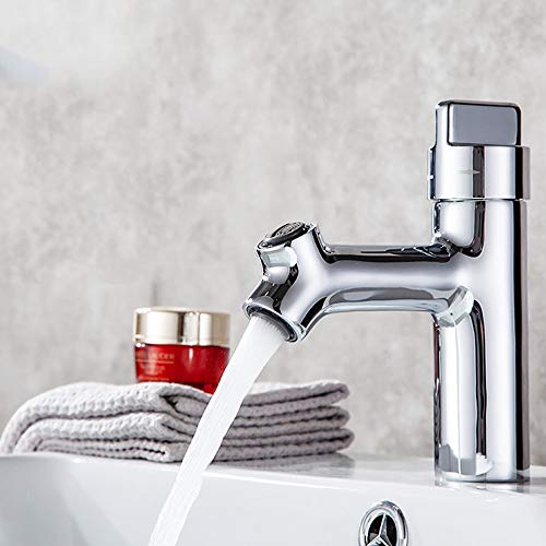 Robinet de salle de bain cascade avec buse à tête et double usage