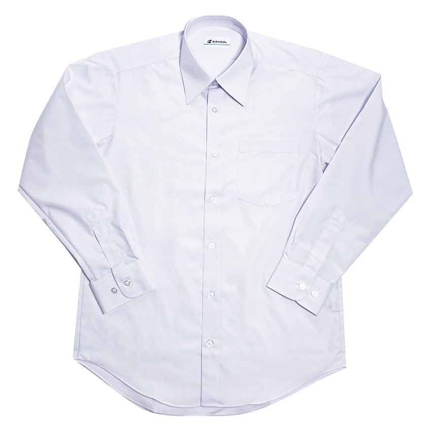 Amazon.co.jp: [KANKO] スクールシャツ 長袖 男子 形態安定 防