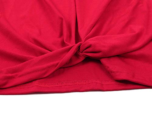 Image of Girls Casual Long Sleeve Color Block Pullover Top Stripe Button Crewneck Loose Tunic T-Shirts Blouse Size 4-13 Year