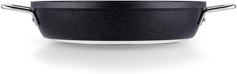 Fissler Adamant/Serving Pan (Ø 28 cm) Aluminium Frying Pan Coated Non-Stick High Rim Scratch Resistant - Induction