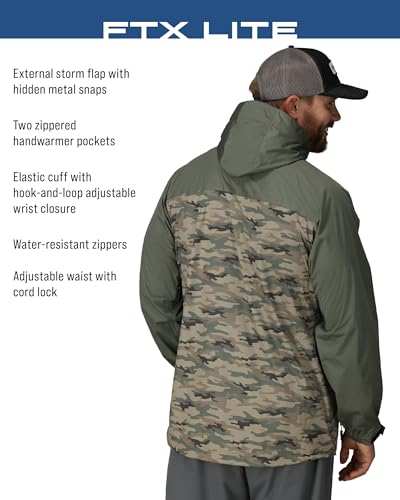 FROGG TOGGS Mens Ftx Lite Rain Jacket – Waterproof, Breathable, Stretch Comfort3