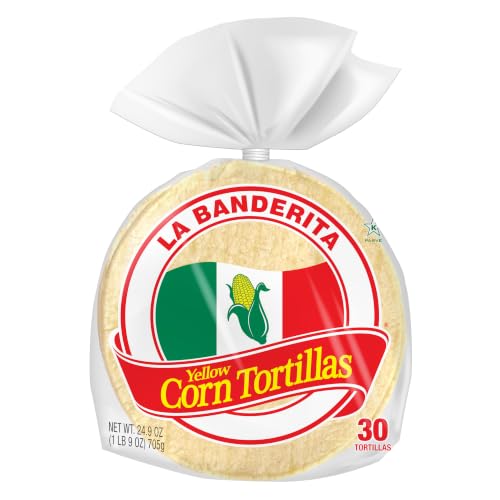 La Banderita Yellow Corn Tortillas, 30 ct