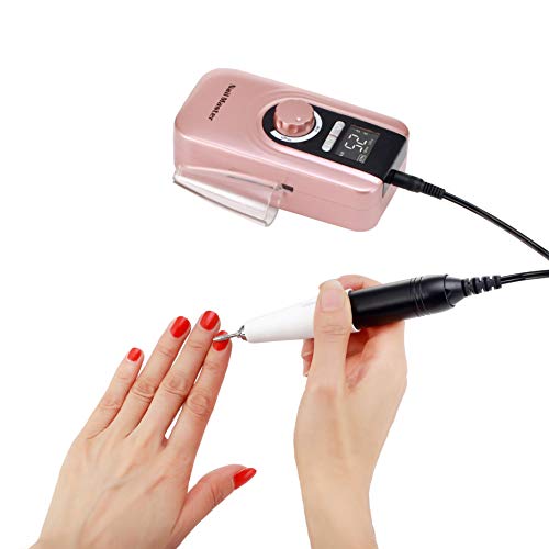 Torno eléctrico portátil para uñas Miss Sweet RPM35000 miniatura 5