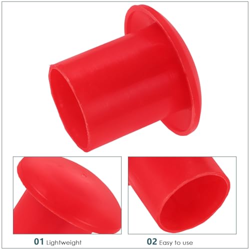 Tapas protectoras de plastico PP de gran durabilidad para barras de refuerzo de obras 3