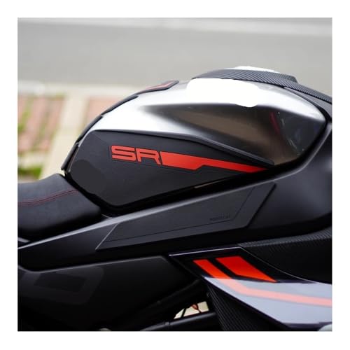 Protège réservoir moto pour 450SR : autocollants de protection et grips de traction latéraux