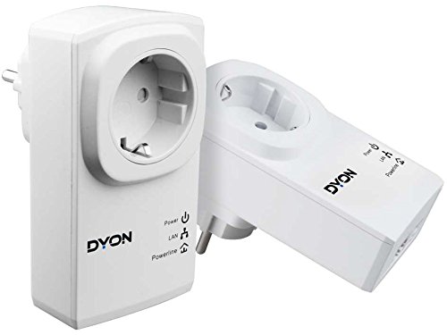 Preisvergleich Produktbild DYON Passthrough Powerline-Adapter (500Mbps) weiß