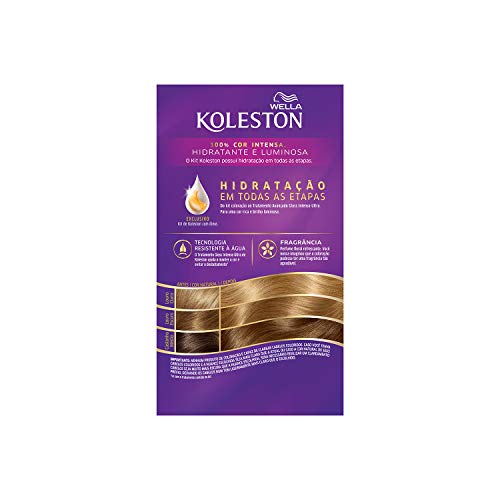 Coloração Creme Kit, Koleston, Louro Claro 80