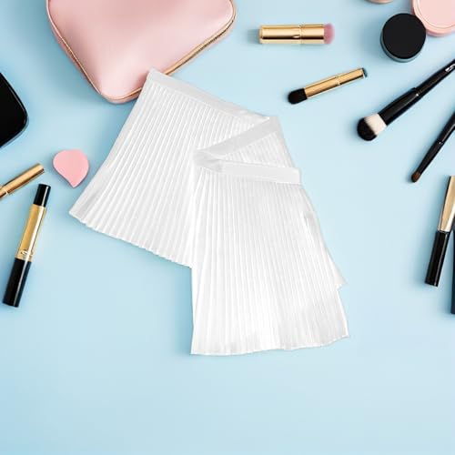 Capa impermeable para peluquería blanca ajustable con cierre miniatura 6
