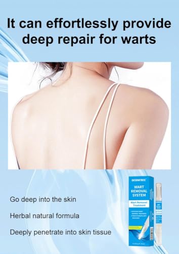 Image of Wart Remover Liquid for Body - Salicylic Acid Serum with Precise Applicator, Removal Plantar Wart, Gentle Natural Herbal Formula for All Skin Types (1)