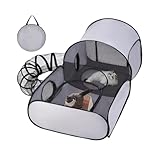 easy interactive tools pen calibration Interactive Tunnel Play System: Includes tunnel style features that encourage pets to explore run and play helping improve activity levels and reduce boredom for kittens puppies and small animals in a safe enclosed environment