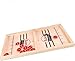 XJBQ Juego de mesa para juegos de lanzamiento rápido, para niños y adultos, tamaño XL (56 x 30 cm)