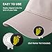 GHHJX Magnetic Golf Ball Marker Hat Clip Golf Ball Marker Caps Holder Professional Golf Training Aids Accessories,6 Pieces (Golf Ball Marker Not Included)