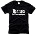 Produktbild FOTL / B&C / Gildan Hansa - You'll Never Walk Alone - T-Shirt - Gr. XL