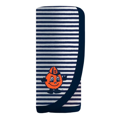 Image of Creative Knitwear College Baby NCAA Infant Striped /Solid Blanket, Unisex, One Size 37.5 X 33.5