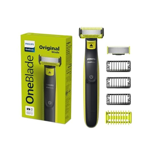 Philips OneBlade Recortadora y Afeitadora Eléctrica Face & Body 3 peines guía, 2 peines para cuerpo, QP2824/10