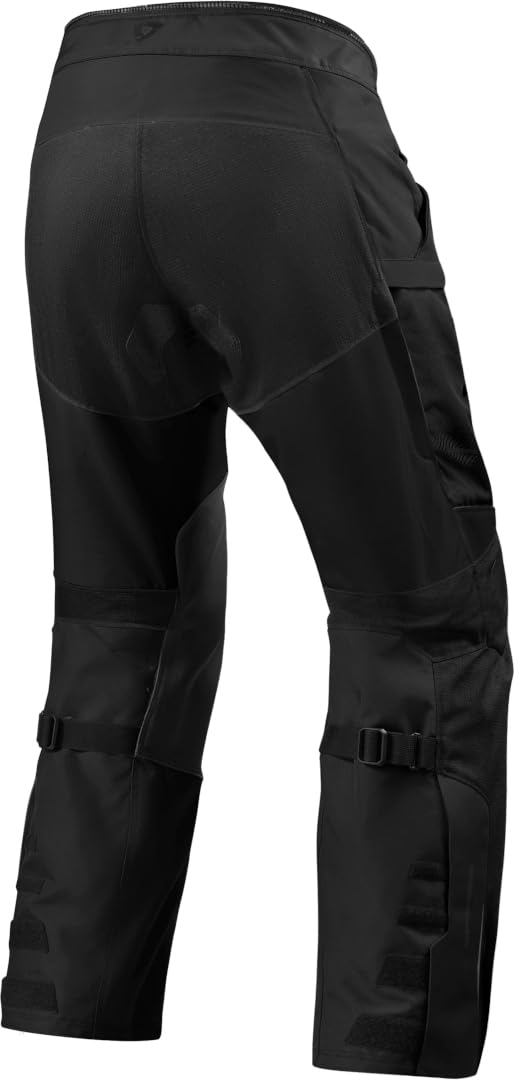Revit Sand 5 H2O wasserdichte Motorrad Textilhose, schwarz, Long L