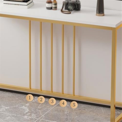 Mesa de recibidor de alta gama: consola de almacenamiento para pasillos 5