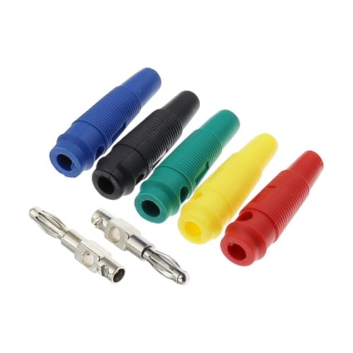 Cable de altavoz de cobre 4mm con conector banana rojo para bafles 3