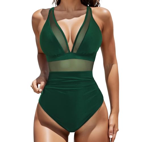 Bikini Mujer Sensual Rojo Traje De BañO Dos Piezas Mujer BañAdor 2 Piezas Tankini Mujer Reductor Trajes De BañO para Mujeres De Busto Grande Bikini Mujer Volantes Bikini Mujer Rayas Mujeres Sin