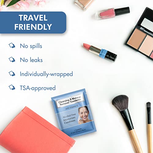 Diamond Wipes Face Cleansing And Waterproof Makeup Remover Wipes, Case Of 250 Wipes, Alcohol Free Wipes With Vitamin E #TOP4