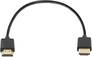 Cmple - 30AWG High Speed HDMI Cable 1.5FT HDMI 2.0 Ready - 3D Ethernet / ARC, Gold Plated Connectors - 1.5 Feet