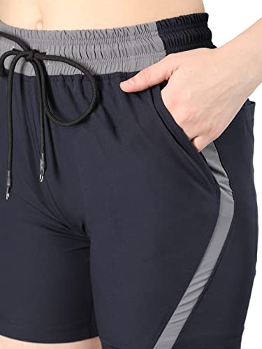 Image of CHKOKKO Summer Basketball Sports Workout Gym Training Wear Shorts for Women