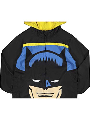 Dreamwave DC Comics Justice League Batman Toddler Boys Windbreaker Jacket2