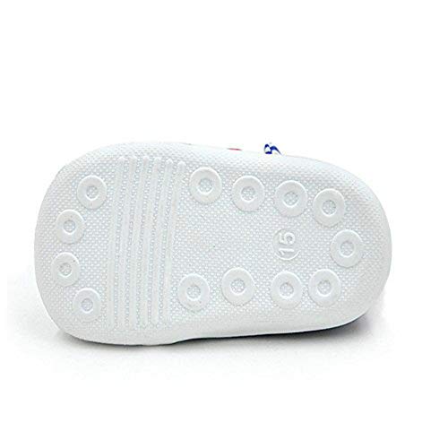 MK MATT KEELY Unisex Baby Jongens Meisjes Eerste Wandelaars Leuke Cartoon Sneaker Peuter Basic Schoenen Baby Trainer… - Image 8