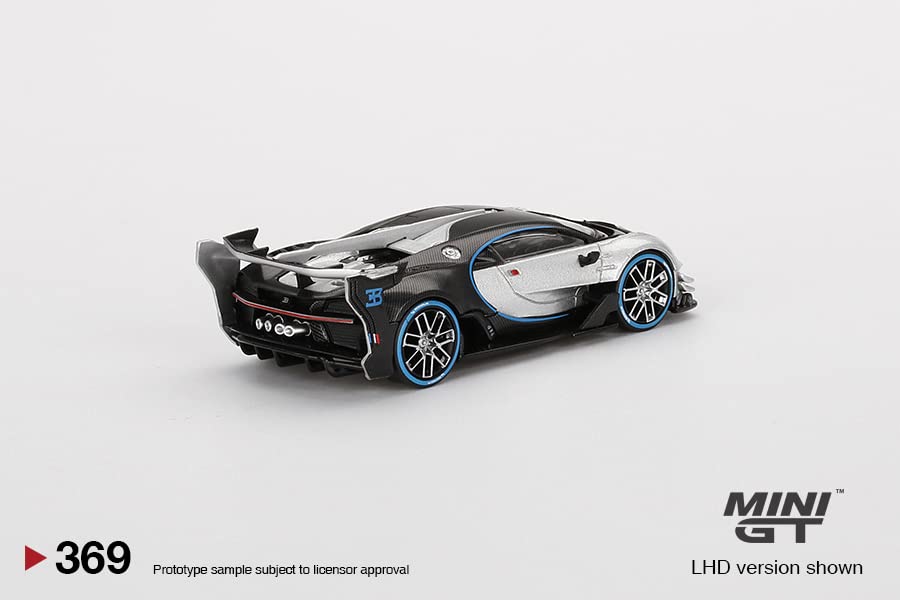 MJ モデル 1/64 ブガッティ ビジョン GT 黄色 Amazon.com: MINI GT Bugatti Vision Gran Turismo Yellow and