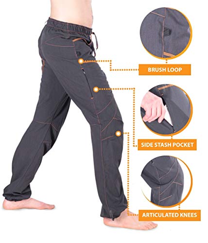 Ucraft "Xlite Rock Climbing Bouldering and Yoga Pants. Lightweight Stretchy Trousers3