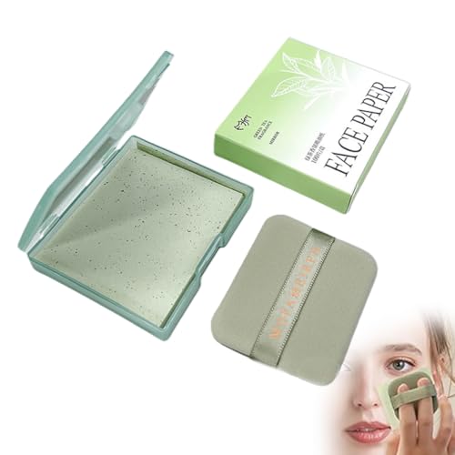 Oil Control Paper - Fettabsorbierendes Puderpapier in der Nachfüllpackung für Make-up, fettige Hautpflege,Fitnessstudio Sport,Alltag