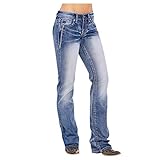 Material: Baumwolle. Material: Polyester. Länge: Volle Länge. Taillentyp: Mid.Closure Type: Button Fly.