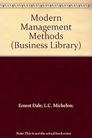 Modern Management Methods B0000CO4T6 Book Cover