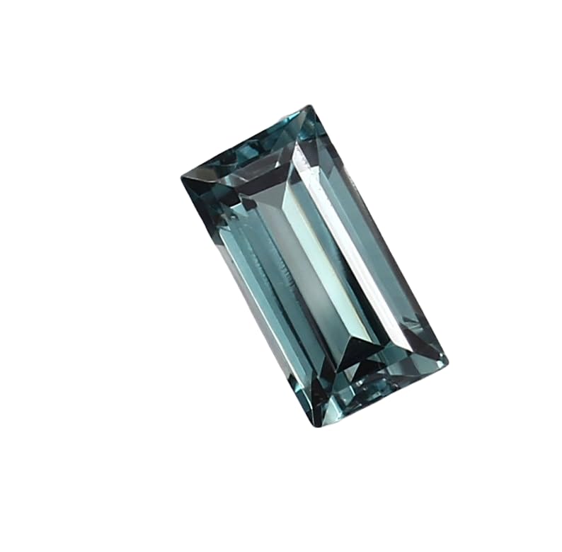 Tourmaline indicolite 10x5mm émeraude pour créer votre bague de fiançailles personnalisée