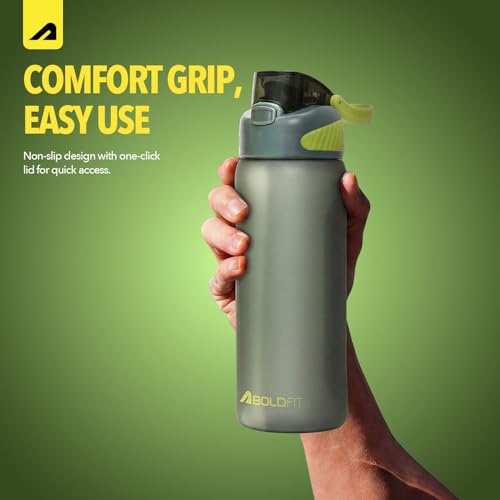 Image of Boldfit Sipper Water Bottle for Adults & Kids 1L Plastic Sipper Bottle with Straw Leakproof BPA Free Reusable Drinking Bottle for Gym, School, Office, Sports, Cycling & Travel for Men Women Kids