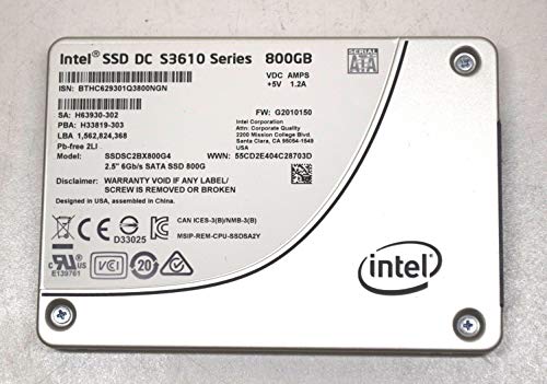 高耐久 Intel SSD DC S3610 Series 800GB SATA Amazon.com: Intel DC S3610 | SSDSC2BX800G401 | 800GB SATA III 6Gb