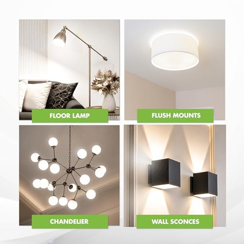 KOR A19 LED Light Bulbs, 100W Equivalent, 4000K Cool White, 6-Pack E26 Base by KOR - Used condition - Image 5