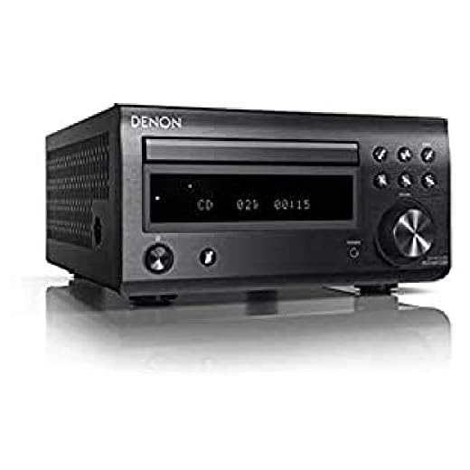 Denon RCD-M41 DAB BLK Lettore Sintonizzatore DAB, Nero