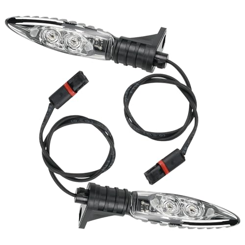 MangWany 2pacs luces indicadoras adecuadas para motocicletas S1000RR HP4 F800GS R1200R R1200GS F650GS 63138522499