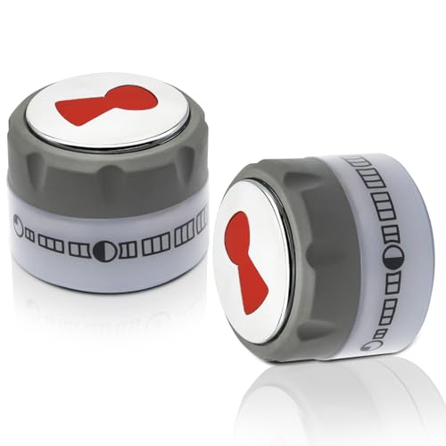 DEEKOOL Upgraded 91538 Lighted Control Knob Compatible with Weber Summit 400/600 Grills Manufactured 2012 Years and Later Fit for E-470/670 S-460/470/660/670 etc. 2 Pack