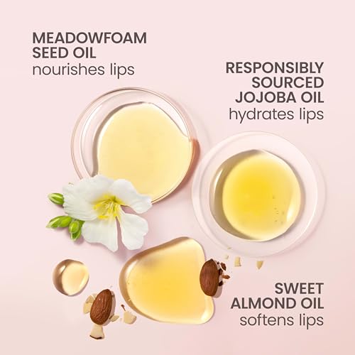 Burt's Bees Lip Oil Pink Sky, Instant Hydration, Nourishes and Softens Lips, Sheer Wash of Color, High Shine Finish, Responsibly Sourced Jojoba Oil, Non Sticky, Wand Applicator, 0.15 Ounce - image 8