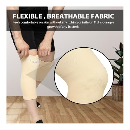 Knee Cap for Men & Women – Compression Support Sleeve for Knee Pain Relief, Joint & Muscle Recovery | Ideal for Gym, Running, Sports, Arthritis & Injury Support (S (Pack of 2)) - Image 8