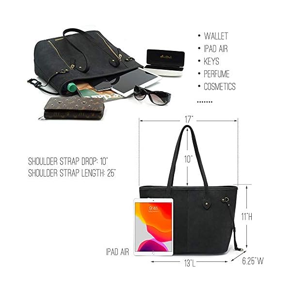 Large-Real-Leather-Concealed-Carry-Tote-Bag-For-Women-Shoulder-Handbag-Fashion-CCW-Purse Montana West Genuine Leather Purses For Women Concealed Carry purse and handbags Large Shoulder bags Tote bag MWL-002RED