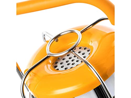 Home Zone Security Portable Work Light - Rechargeable Ultra Bright LED Work and Camping Lantern, Orange, ES06430V - Image 3